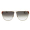 Victoria Beckham Vb239S 222 Gold/Smoke Sunglasses Female One Size